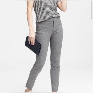 NWT Banana Republic Sloan Grey Ankle Pants  Sz6 Long